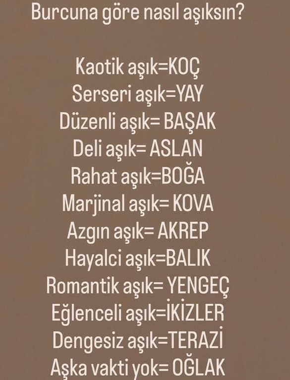 Burcuna göre nasıl aşıksın?