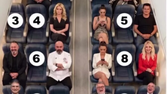10 saatlik uçuşta olsanız kimin yanına otururdunuz?