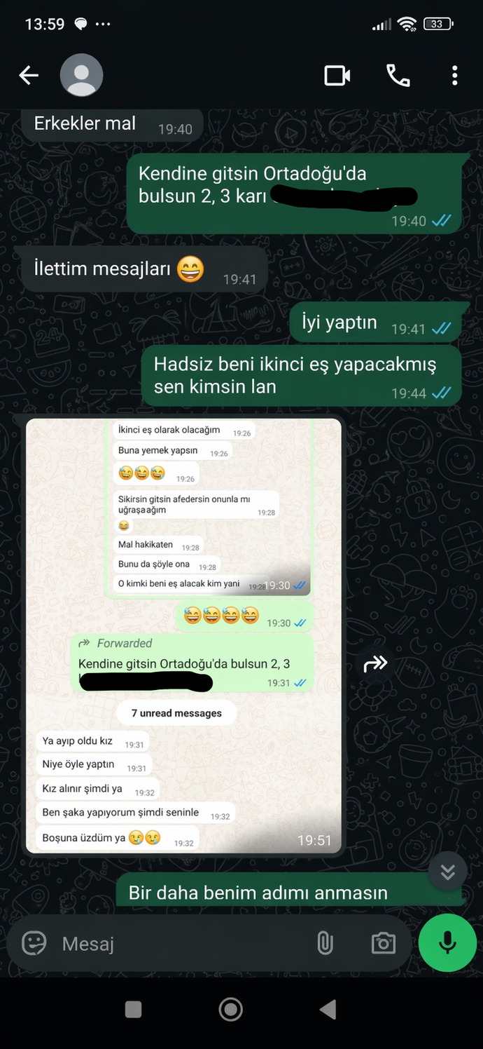 Ortadoğulu bir erkek ikinci eş muhabbeti yapıyorsa bu şaka mı çarpık zihniyet mi?