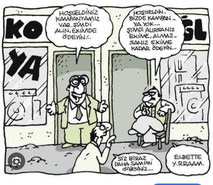 İlgili esnaf mı samimi esnaf mı?