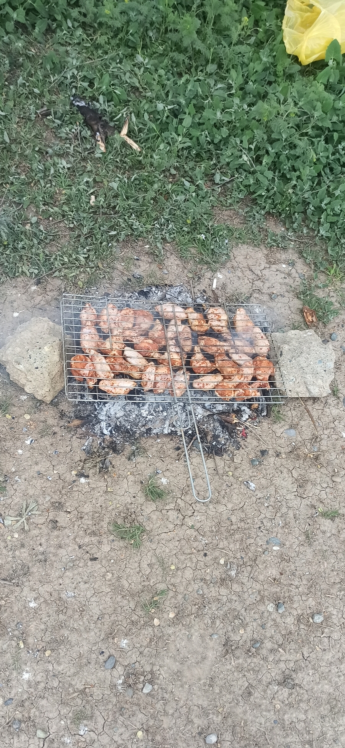 Mangalda tavuk kanadı soslu mu seversin sade mi?