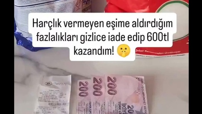 Esinizden harclik almak icin boyle dolayli yontemlere basvurmak dogru mu?