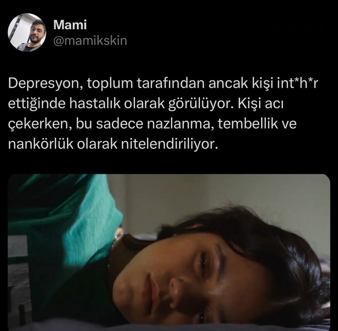 Toplumda depresyondaki insanlar neden hemen nankör olarak görülüyor sizce?