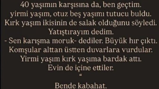 Size göre en guzel yas araligi hangisi, siz en cok hangi yaslardan keyif aldiniz?