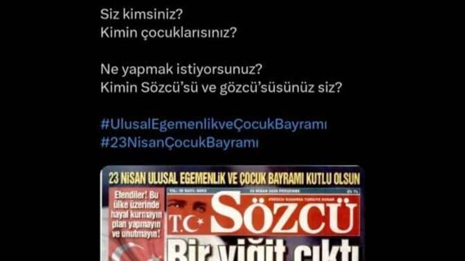 Kimin çocukları bunlar?