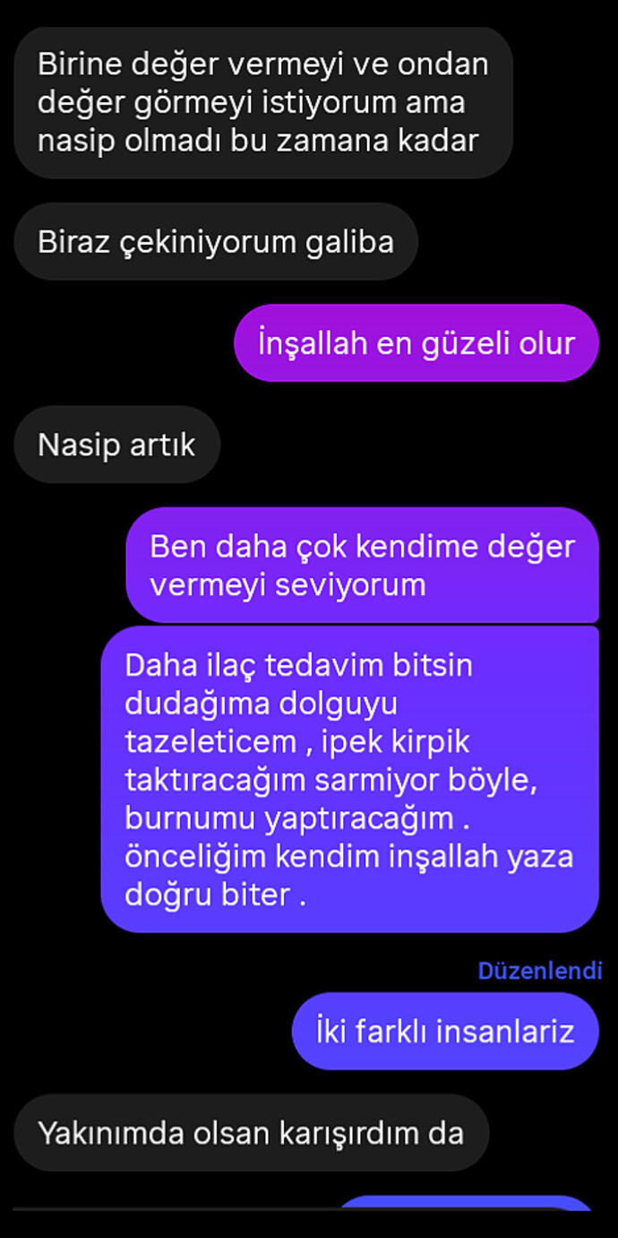 Aşk mı yoksa kendi öncelikleriniz mi?