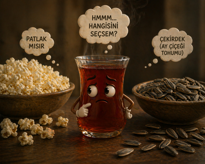 Yeme içme, yeme, içme, çay
