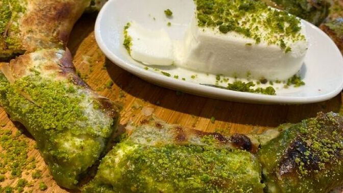 Hiç Antep katmeri yediniz mi?