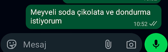Canım çekiyor ne yapayım., ama hâlâ gelmedi 🙄