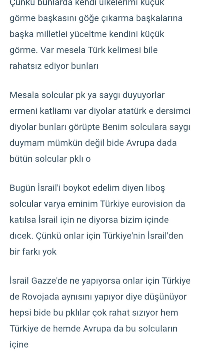 Solcular hakkında ne düşünüyorsunuz?