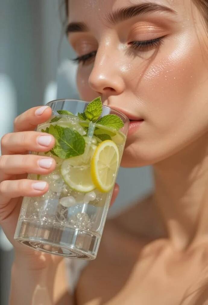 Yeterince nemlenmiş bir cilt için en çok ihmâl ettiğin hangisi? Nemlendirici sürmek mi, yeterli su içmek mi?