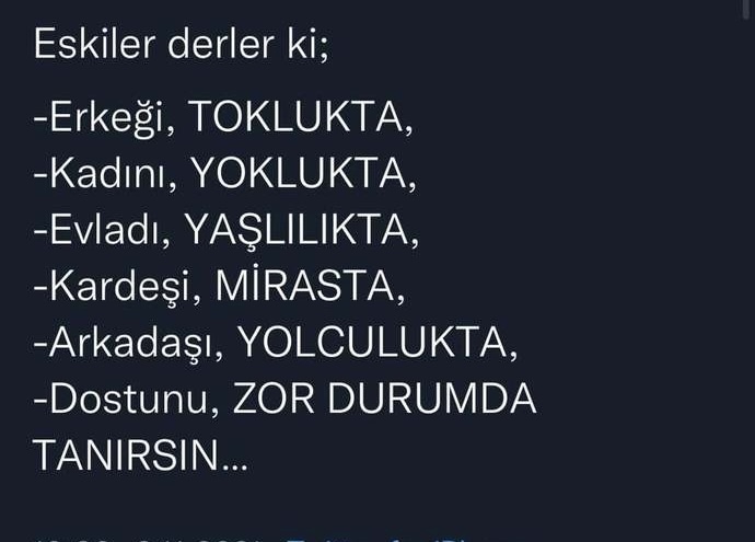 İnsanları ne zaman tanırsınız?