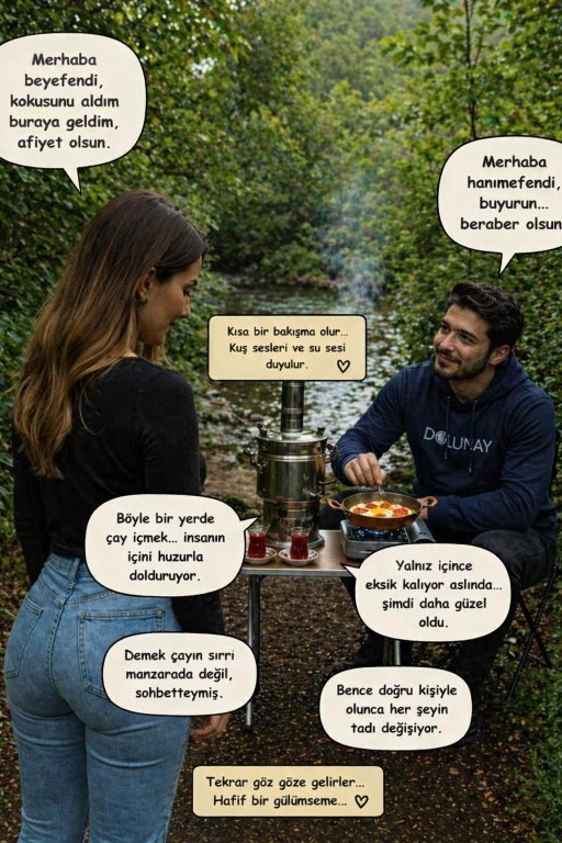 Sabah sabah yediğin şeyden bende yeseydim, ben ne yemiş olurdum?