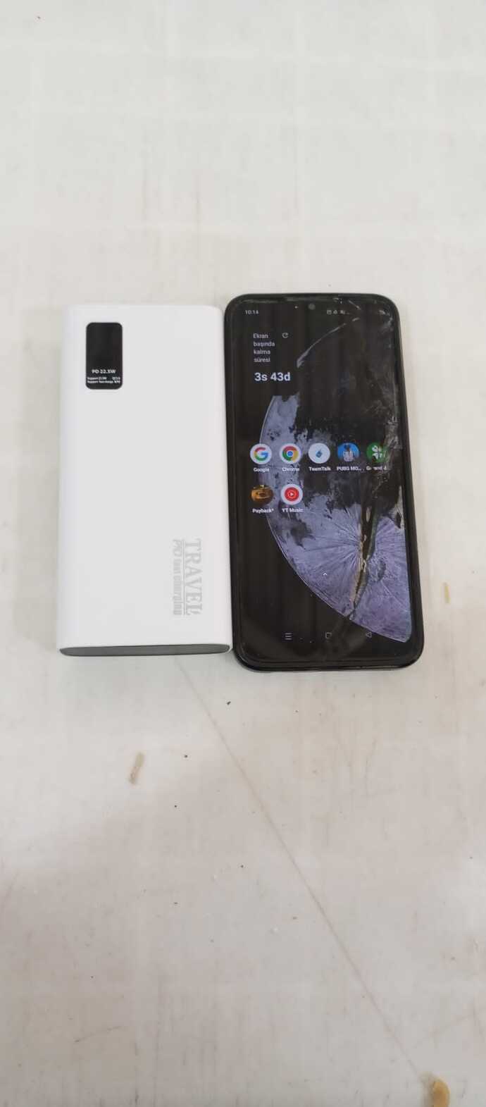 Annemden powerbank istedim aldığı şeye bakın?