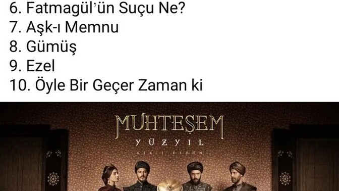 Hiç Türk dizisi izlememiş birisi var mı, ben tek miyim böyle sorunsuz yaşayan?