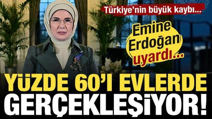 Emine Erdoğan’ın israfın yüzde 60’ı evlerden dediği açıklama ülkenin yüzde 60’ının zengin olduğunu mu gösteriyor?