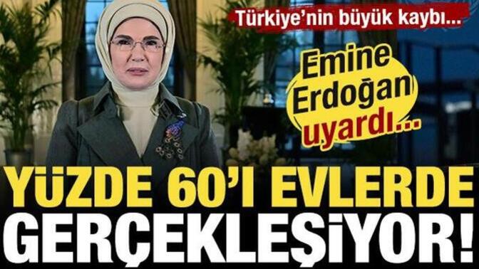 Emine Erdoğan’ın israfın yüzde 60’ı evlerden dediği açıklama ülkenin yüzde 60’ının zengin olduğunu mu gösteriyor?
