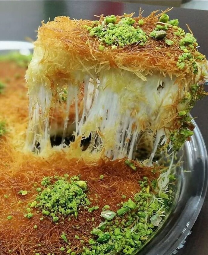 Ayy tatlım sen şerbetli tatlı sevmiyordun değil mi peki?