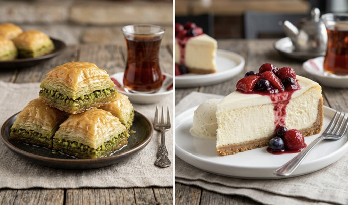 Baklava mı cheesecake mi?