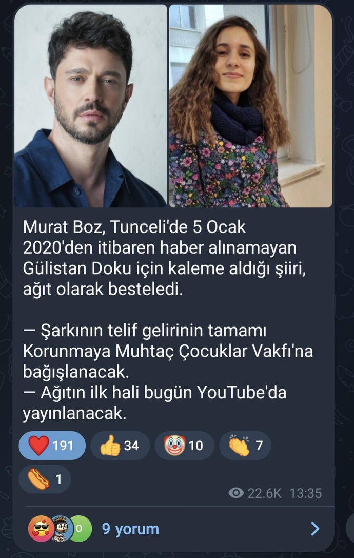 Murat Bozu seviyormusunuz? En sevdiğiniz şarkısı hangisi?
