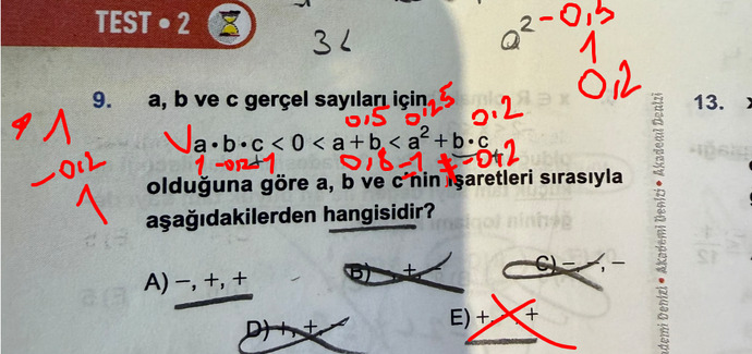 Matematik sorusunu çözebilen var mı? Çözüm de var ama anlamadım?