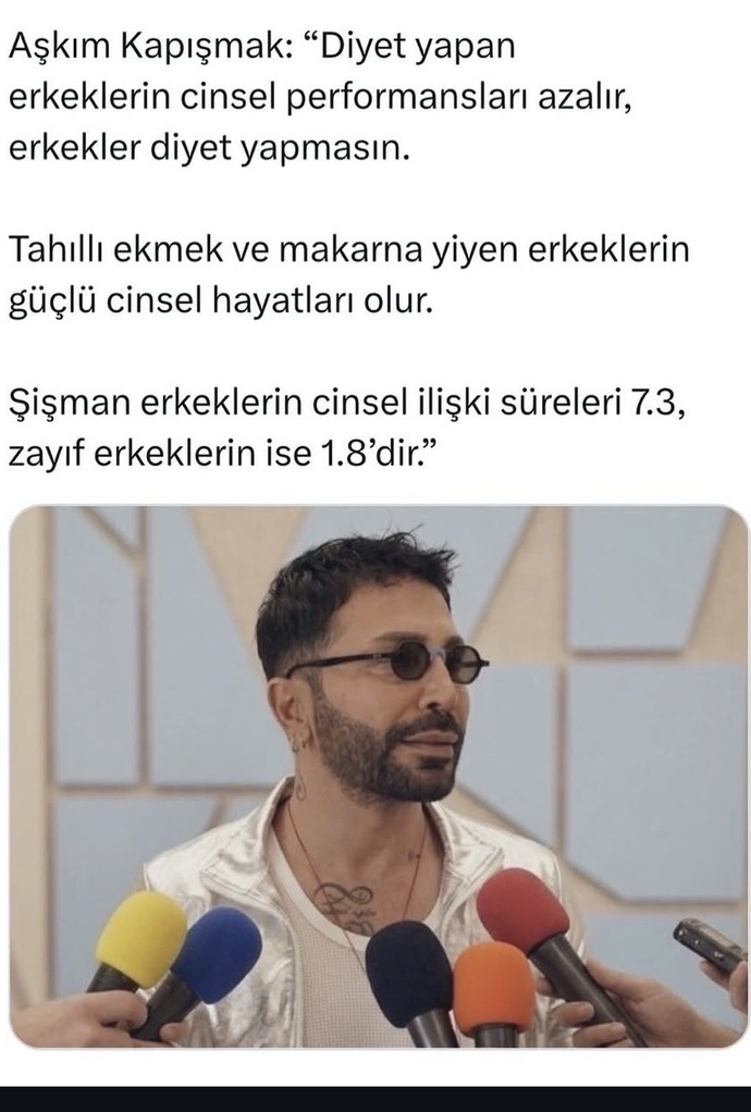 Diyet yapan erkekte cinsel performans gerçekten düşer mi, erkekler diyet yapmasın mı?