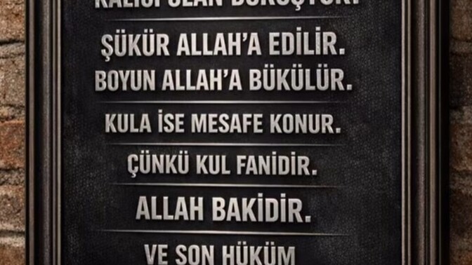 Gecmez dedigin o zor gunlerin kacinci yarinindasiniz, sizce her hal gercekten gecici mi?