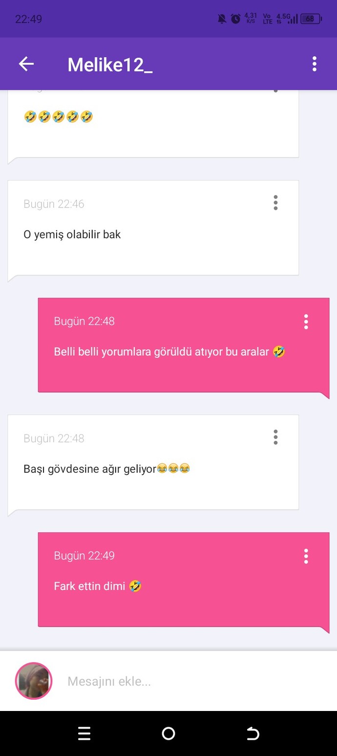 Sohbet kutunuz renkli mı renksiz mi?