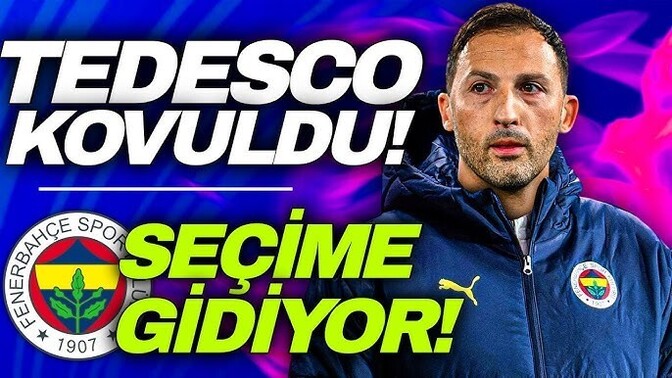 Fenerbahçe, Tedesco'nun görevine son verdi. Ne düşünüyorsunuz?