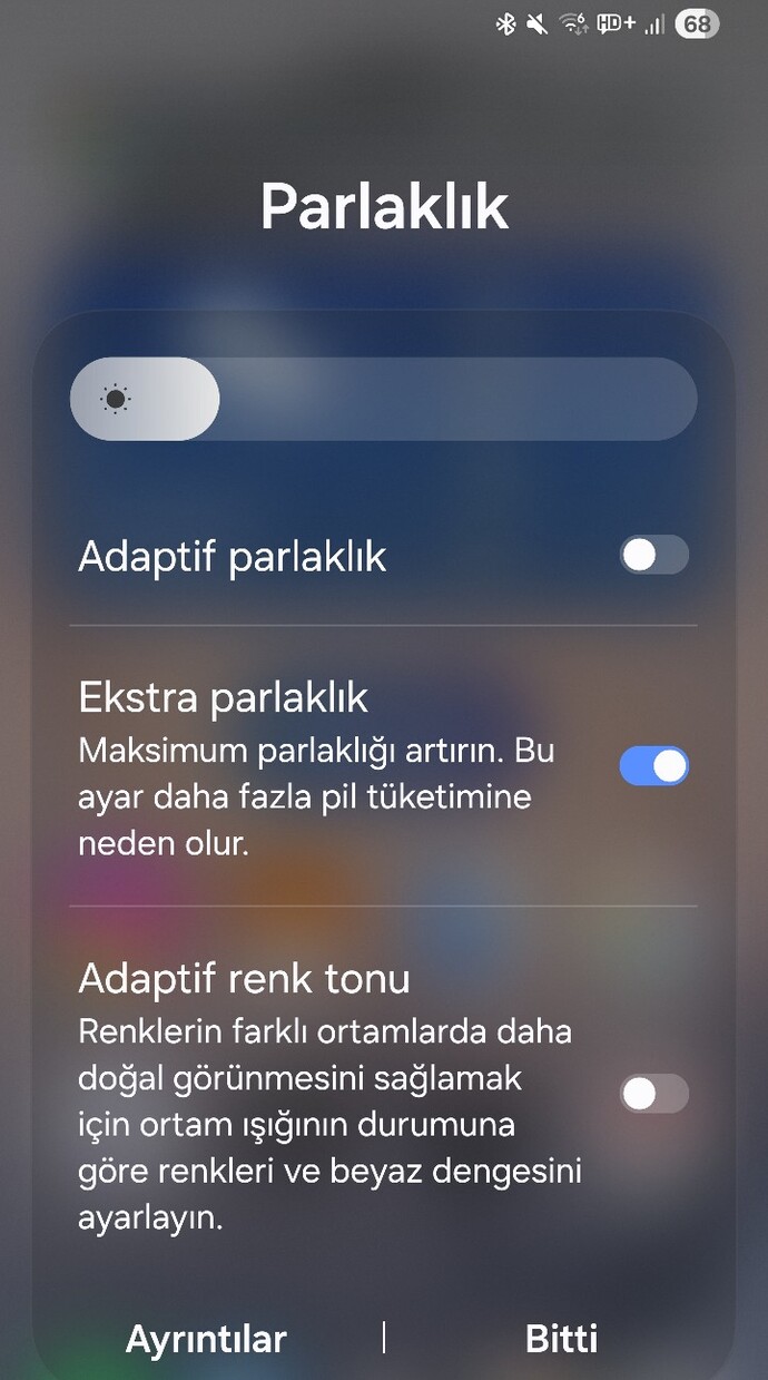 Telefonunuzun ekran parlaklığı ni otomatik de mi yoksa manuel de mi kullanıyorsunuz?