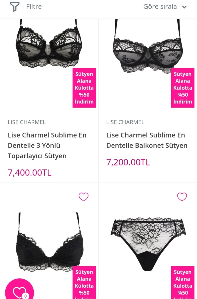 Ic camasirlarimi lise charmelden almak istiyorum napicam off cok sevdim?