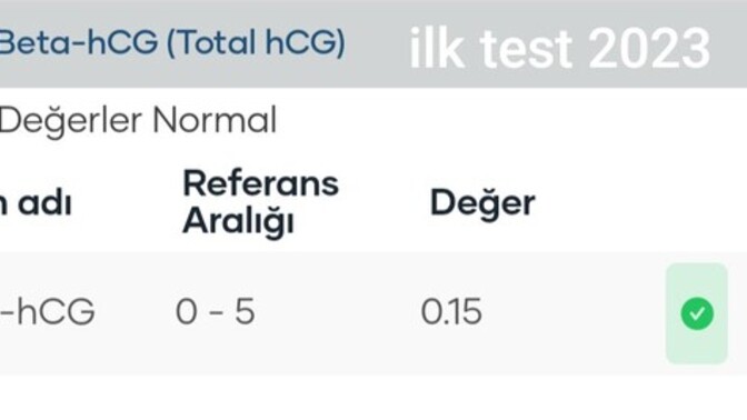 Beta HCG 0.200 çıktı, regl gecikmesi var, bu değer sonradan yükselip gebeliğe döner mi?