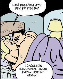 Sevişirken sevgilinize ayıp şeyler söyler misiniz?