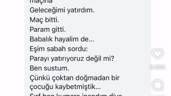 Korkunc bir durum bosanma sebebi bence, sizce?