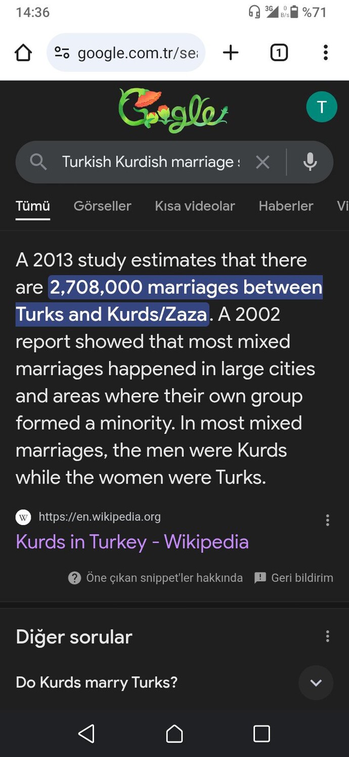 Neden Kürt erkeği Türk kadınla evliliği daha yaygın, tersi bu kadar az görülüyor?