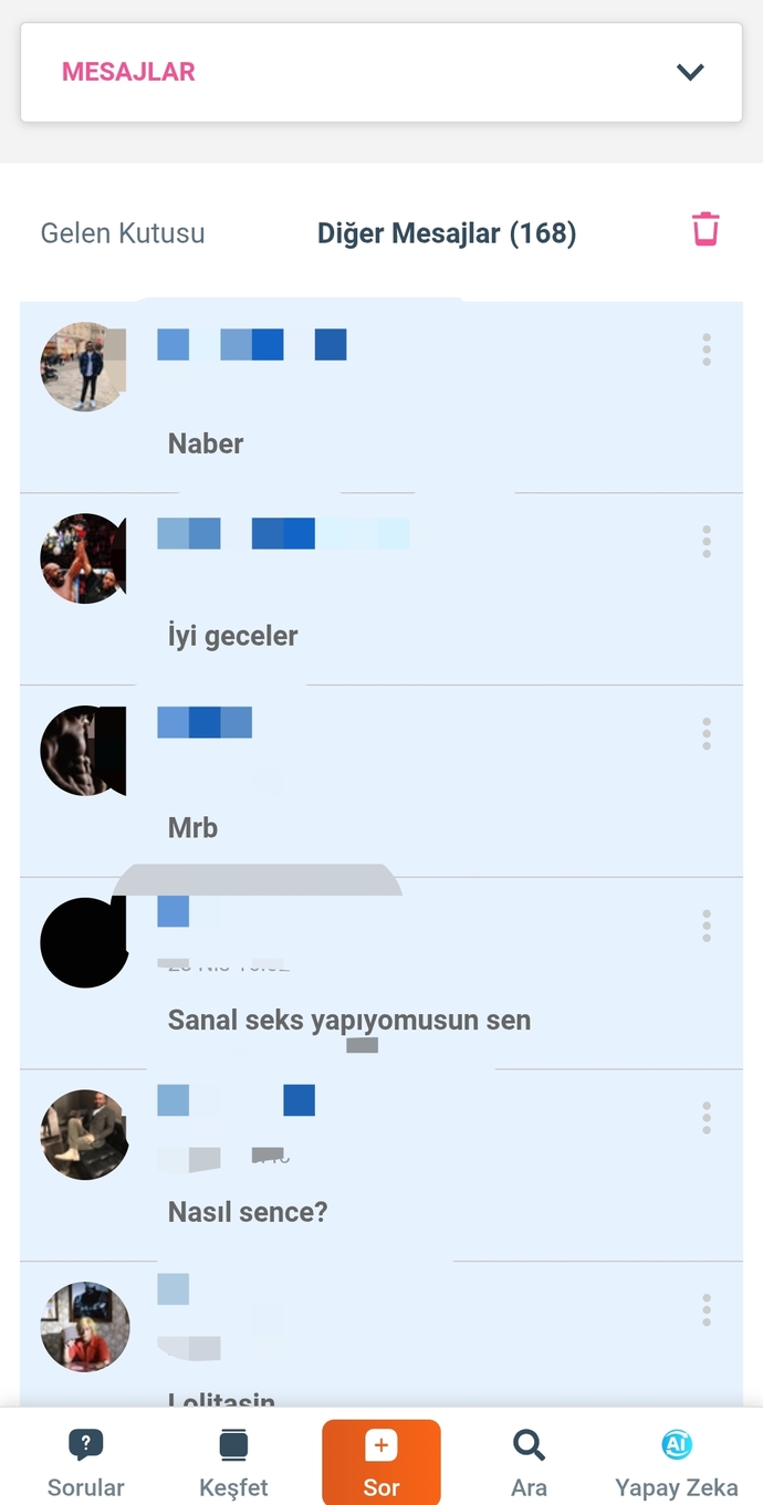Burdaki erkelerin çok kibar olması?