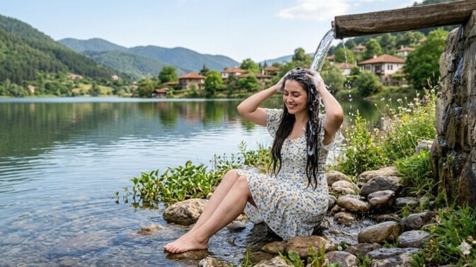 Hiç bir göl veya nehir de saçlarınızı yıkamak zorunda kaldınız mı?