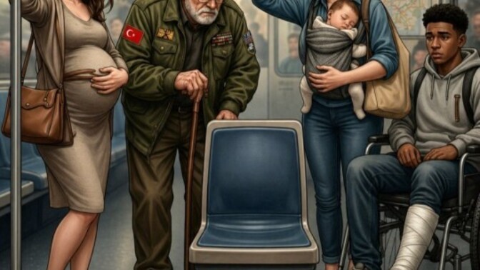 Toplu taşımada siz olsanız kime yer verirdiniz, sizce kim oturmalı?