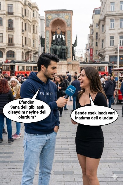 Efendim! Sana deli gibi aşık olsaydım neyine deli olurdum?