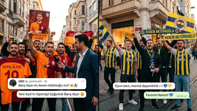Barış Alper Yılmaz mı, Kerem Aktürkoğlu mu; senin favorin kim? ⚽🔥