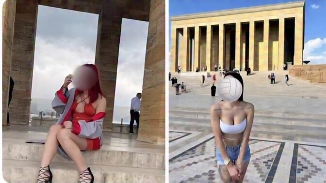 Ya şimdi Anıtkabir de böyle fotoğraf çekinip altına da "bize verdiğin özgürlük sayesinde senin yanındayım" yazıp paylaşmak nedir ?