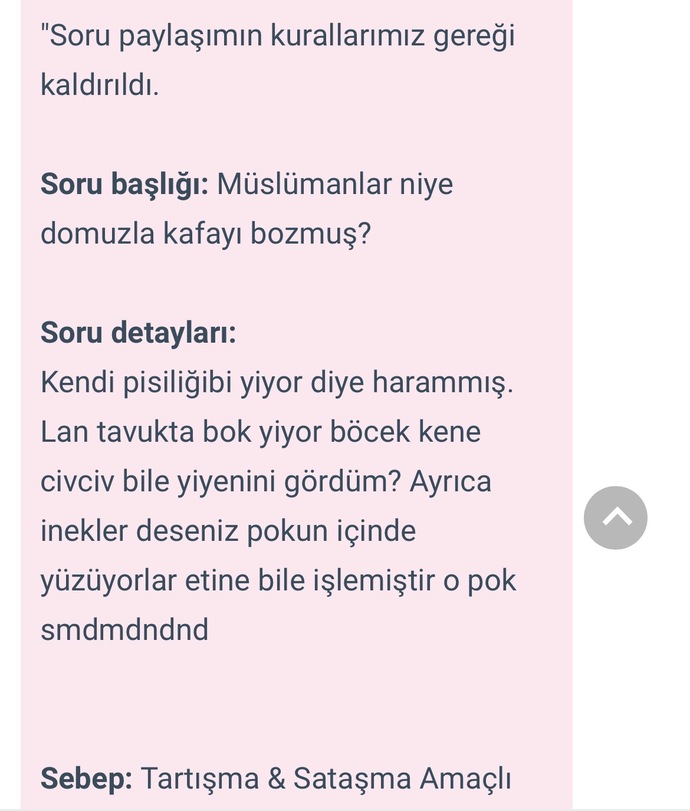 Müslümanlar neden domuzla kafayı bozmuş?