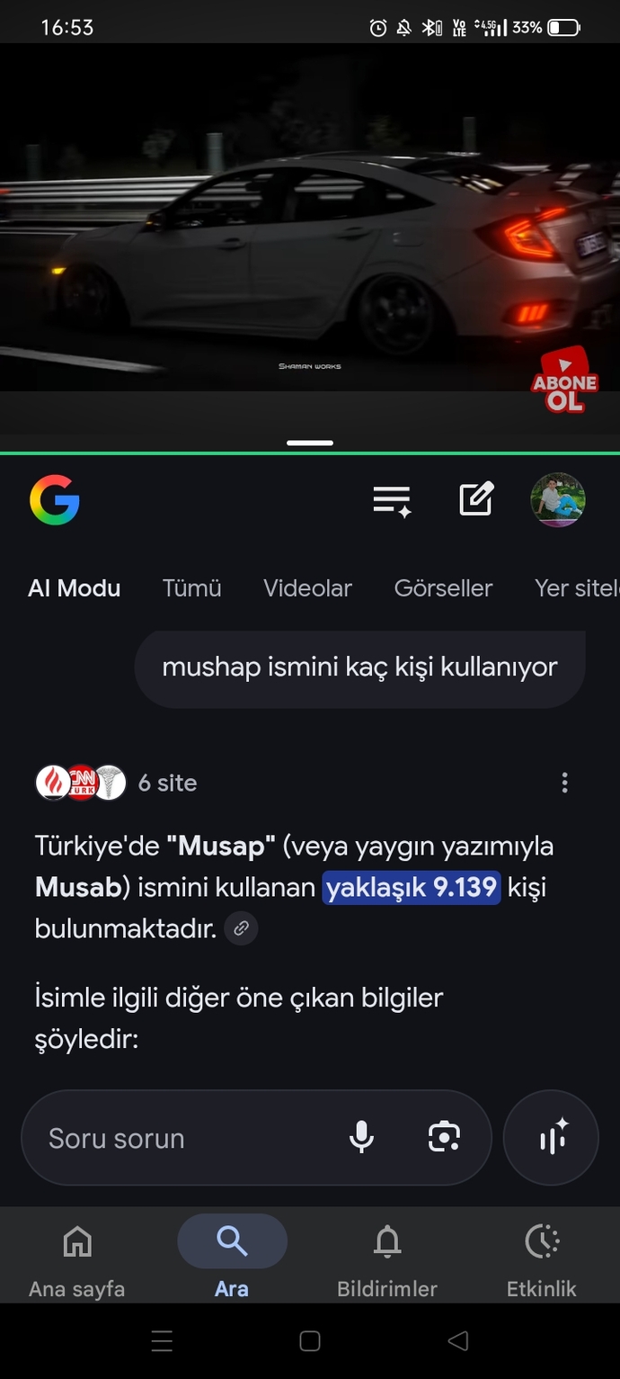 İsminiz ne kadar nadir?