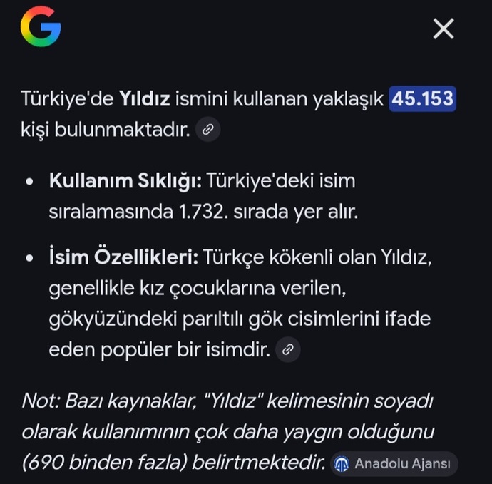 İsminiz ne kadar nadir?