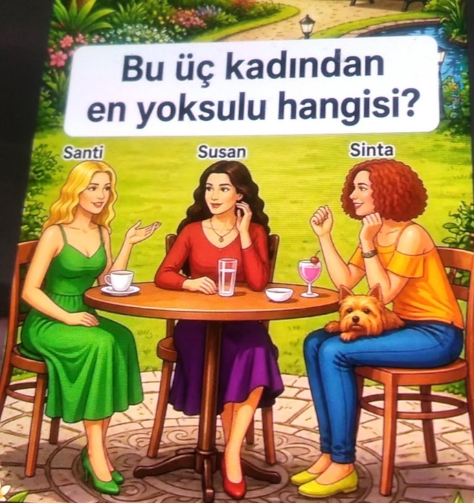 Bu kadınlardan en fakiri hangisi sizce?