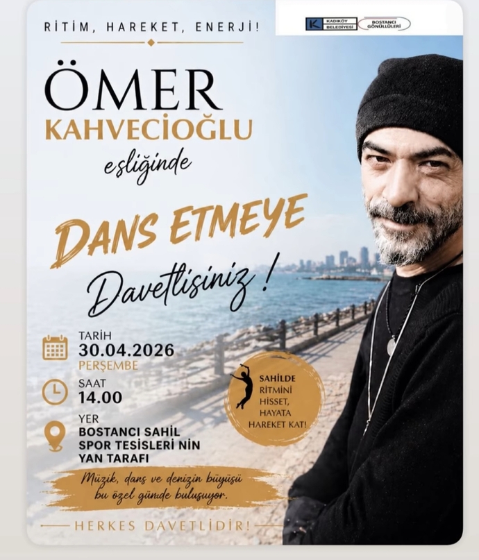 Bostancı sahilindeki dünya dans günü etkinliğine kimler gitmek ister?