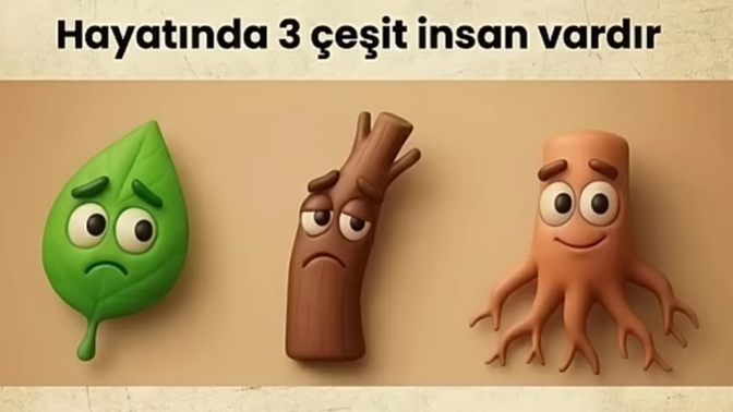Senin hayatında hangi çeşit insan var?