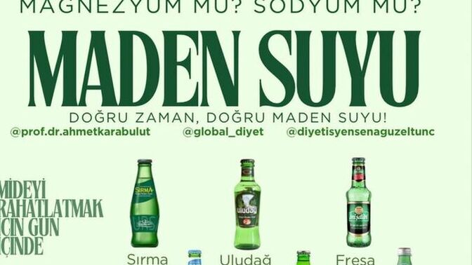 Hangi marka maden suyunu tercih ediyorsunuz?