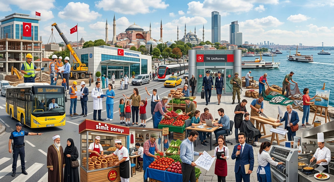 şu an çalıştığınız meslek nedir ve o meslekten memnun musunuz?