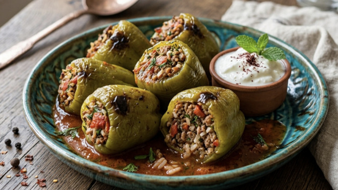 Zeytinyağlı biber dolması sever misiniz?